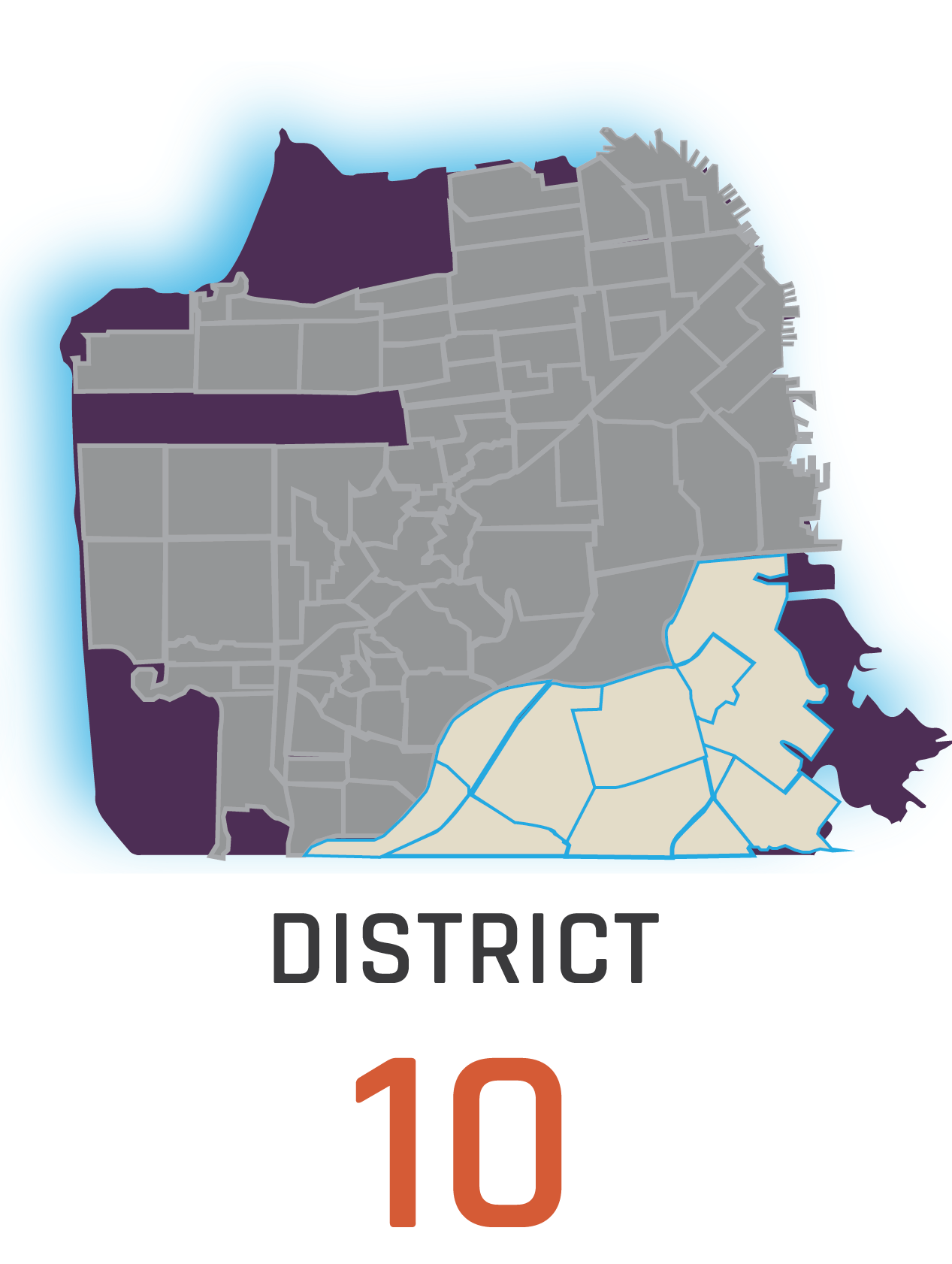 San Francisco MLS District 10 map