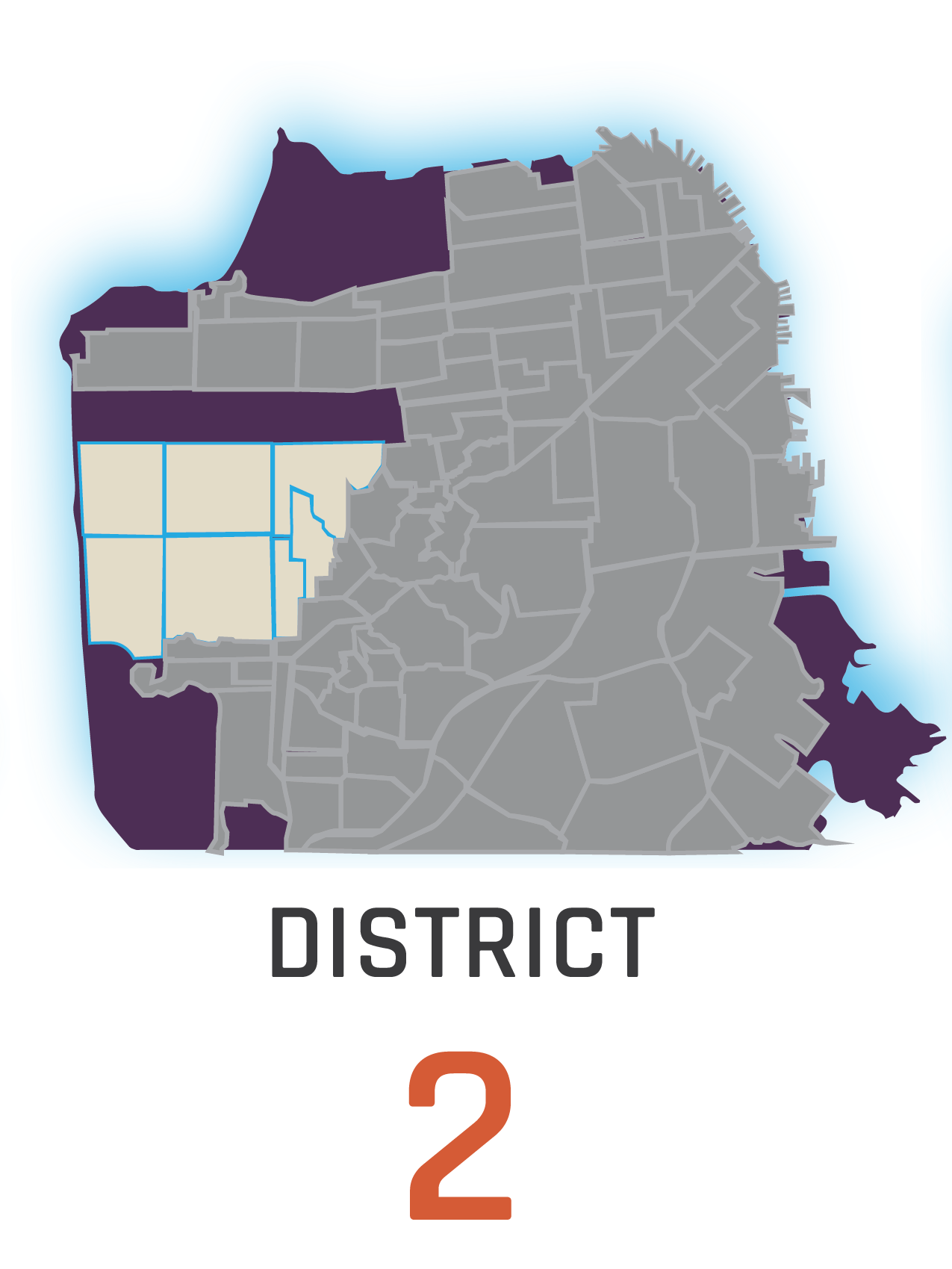 San Francisco MLS District 2 map