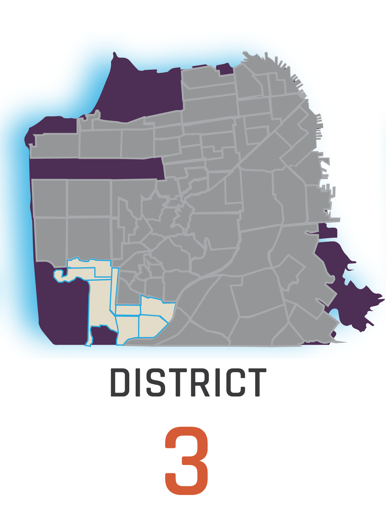 San Francisco MLS District 3 map
