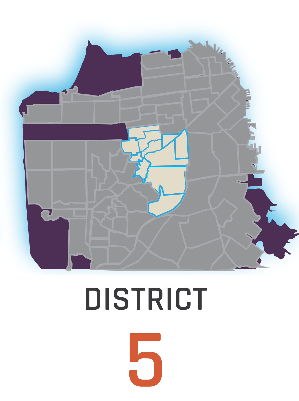 San Francisco MLS District 5 map