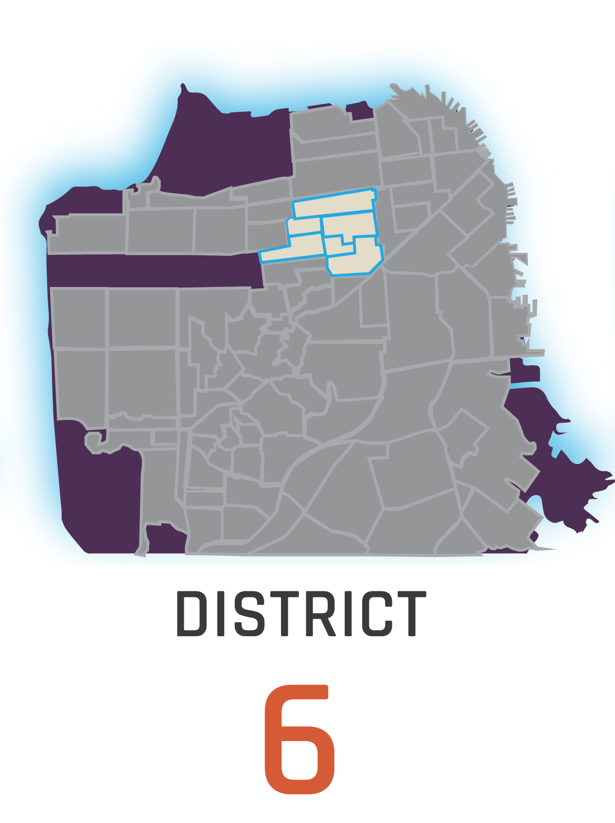 San Francisco MLS District 6 map