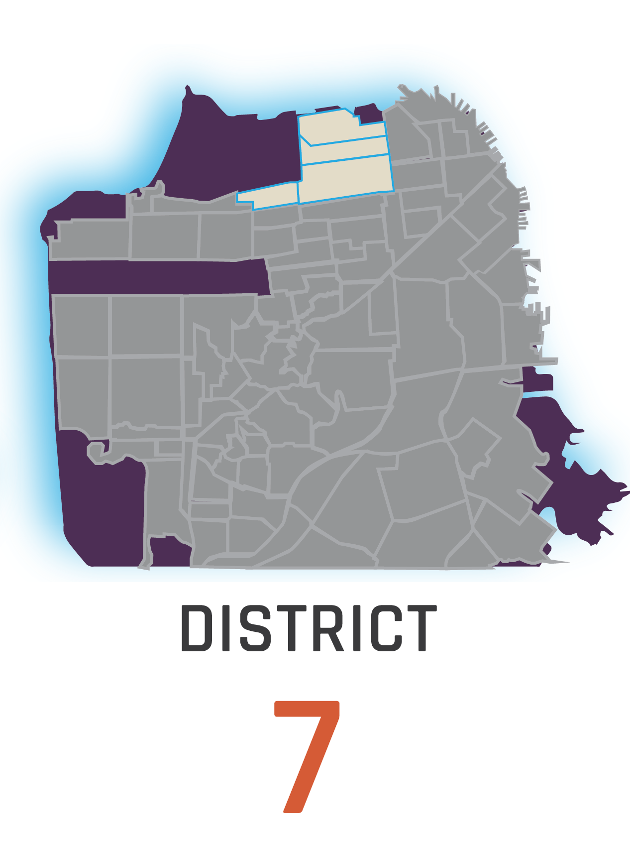 San Francisco MLS District 7 map