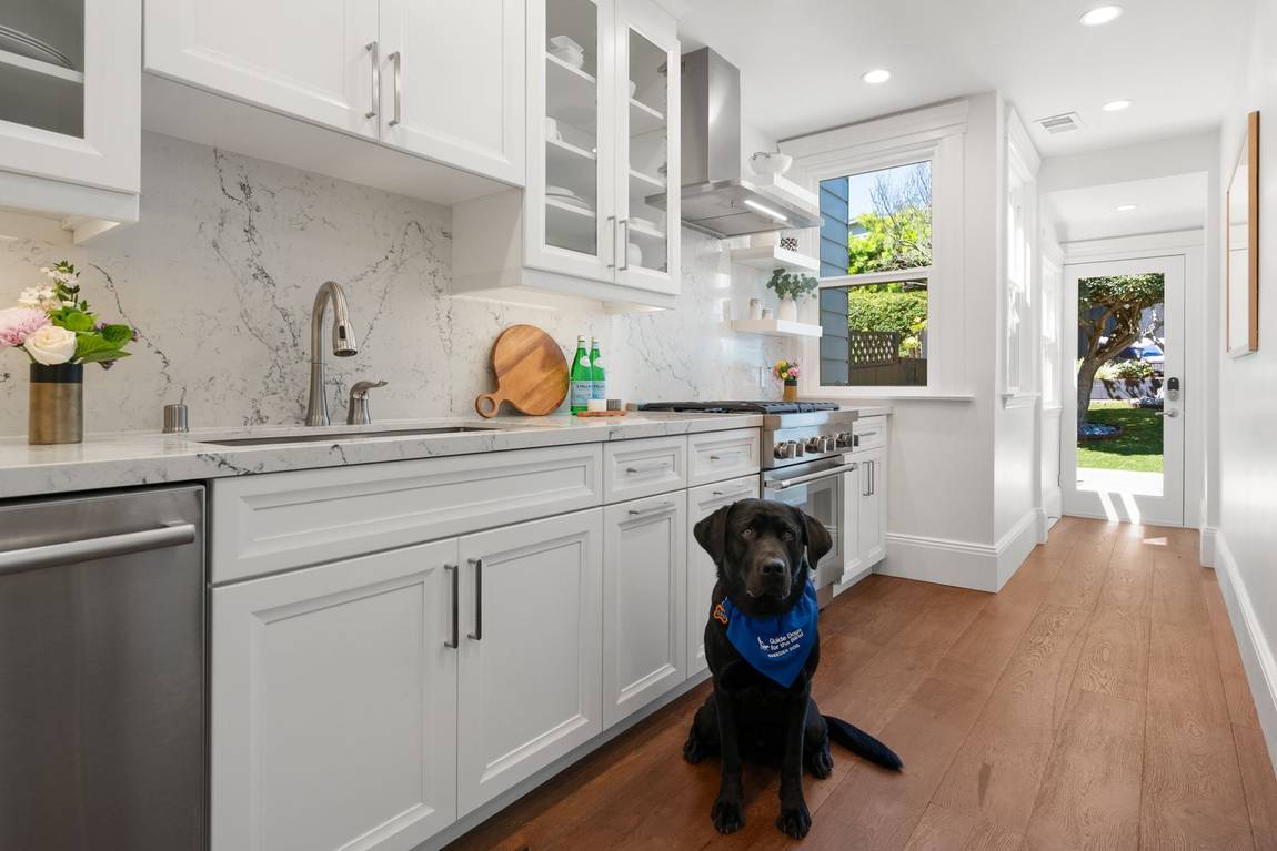Kitchen cabinetry at 758 Monterey Boulevard