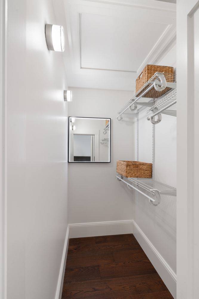 Walk-in closet at 758 Monterey Boulevard