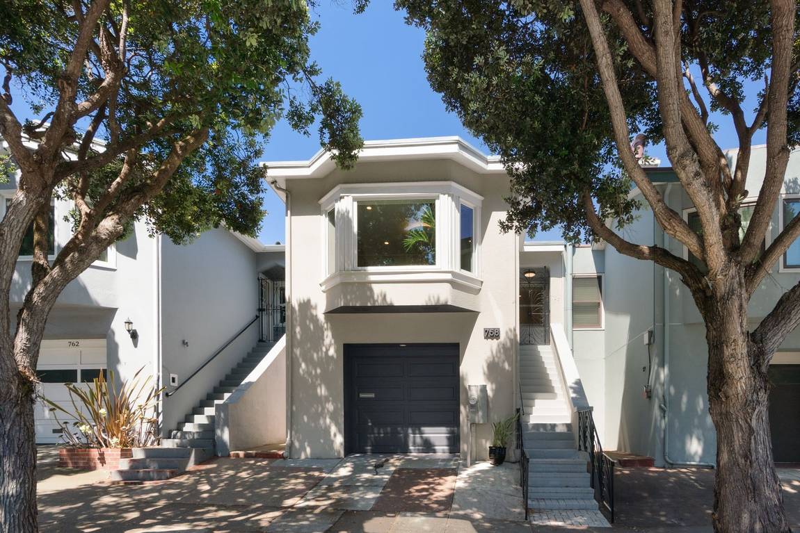 Front exterior of 758 Monterey Boulevard