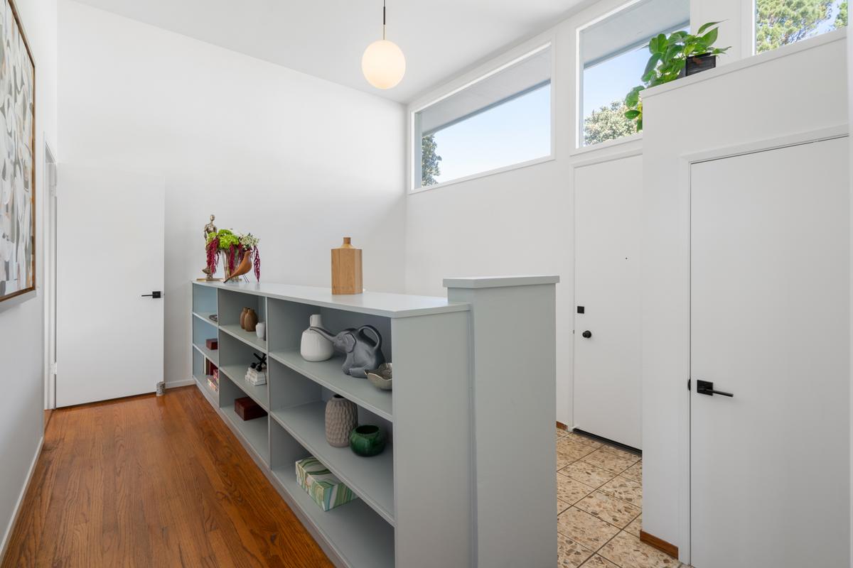 Built-in casework in a District 4 home